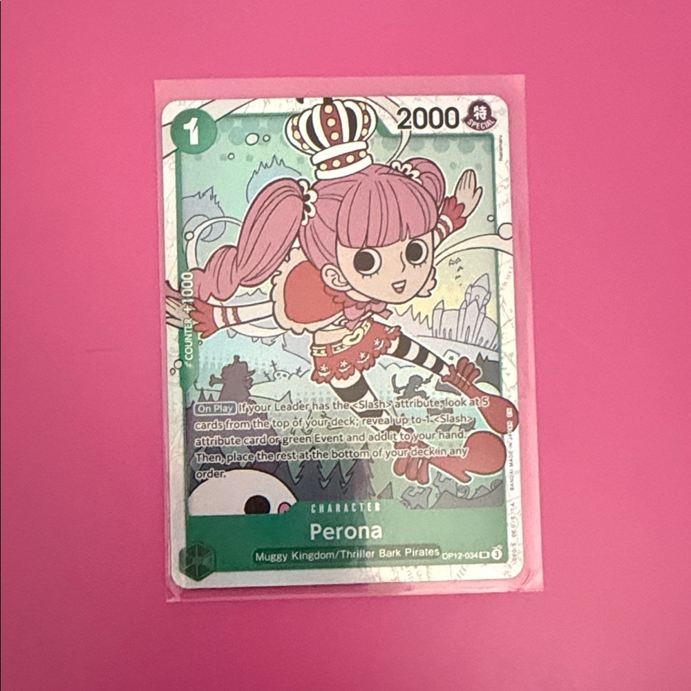 Perona One Piece Card